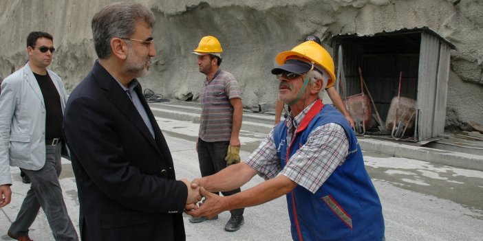 Taner Yıldız Deriner Barajında