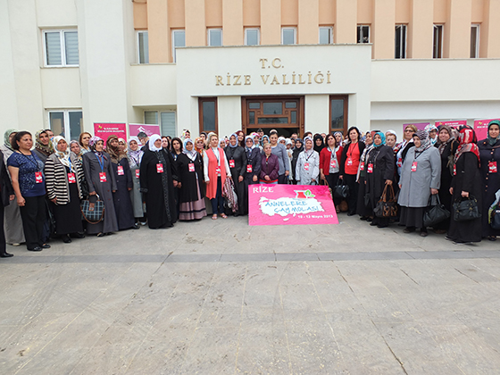 81 İlin Annesi Rize'de Buluştu 15