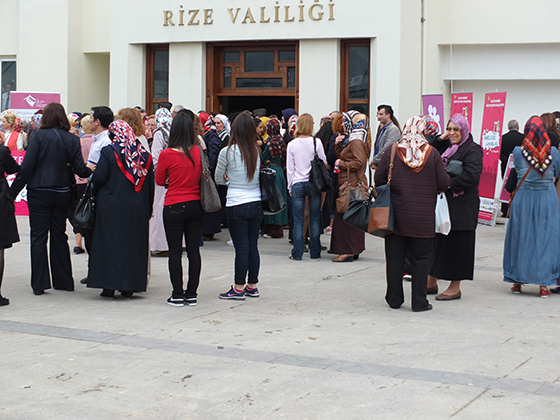 81 İlin Annesi Rize'de Buluştu 17