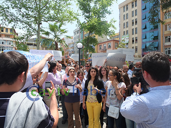 Rize'de Taksim Eylemlerine Destek 12