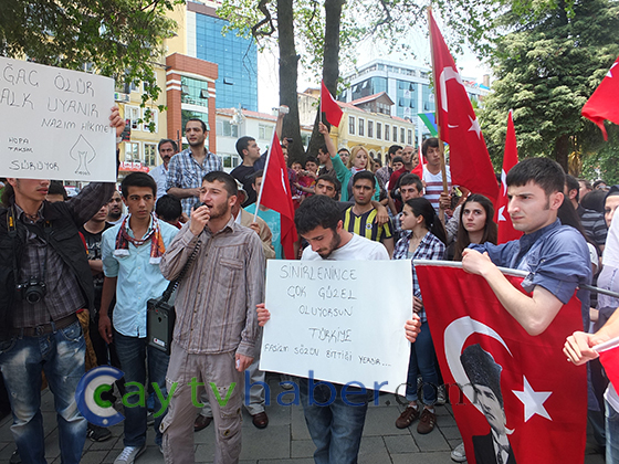 Rize'de Taksim Eylemlerine Destek 14