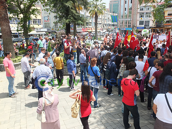 Rize'de Taksim Eylemlerine Destek 4