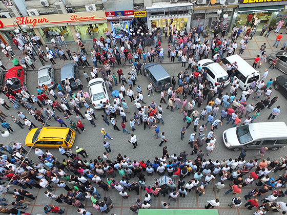 Rize'de Eylemcilere Büyük Tepki 19