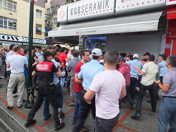 Rize'de Eylemcilere Büyük Tepki 23