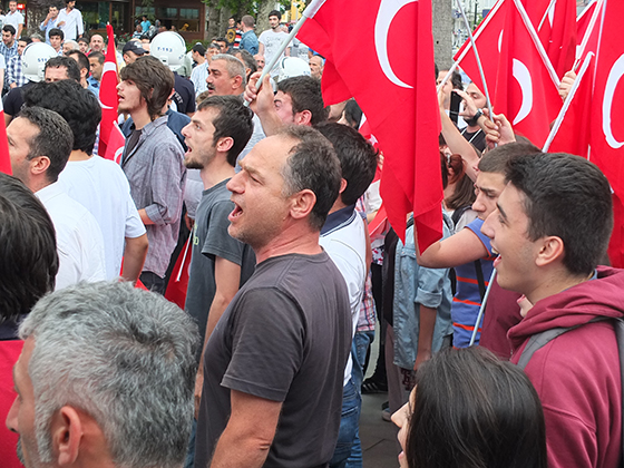 Rize'de Eylemcilere Büyük Tepki 4