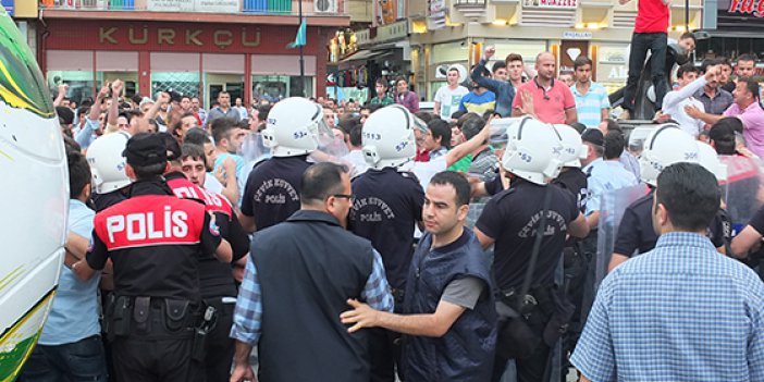 Rize'de Eylemcilere Büyük Tepki