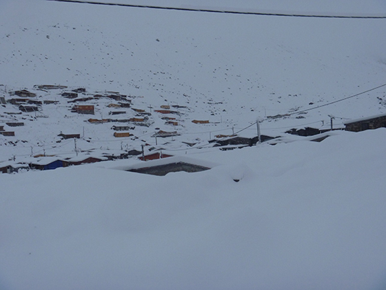 KAÇKARLAR BEYAZA BÜRÜNDÜ 1