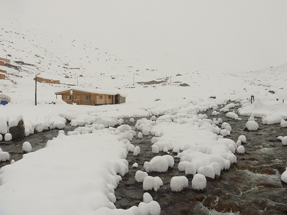 KAÇKARLAR BEYAZA BÜRÜNDÜ 2