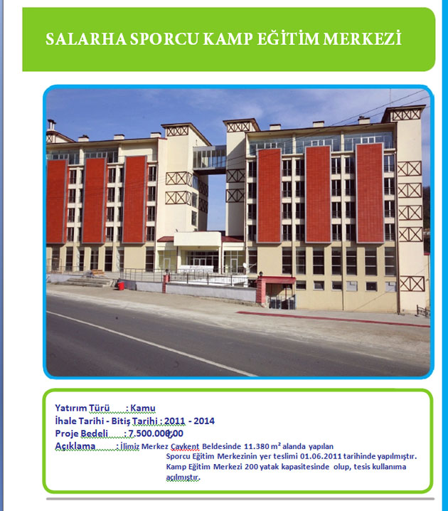 Rize`de Açılışı Yapılacak Projeler ve Detayları 4