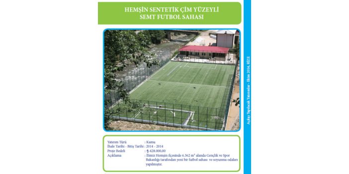 Rize`de Açılışı Yapılacak Projeler ve Detayları