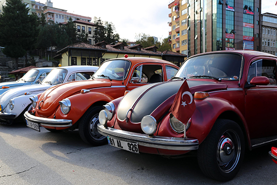 Rize'de vosvos tutkunları şehir turu attı 3