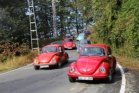 Rize'de vosvos tutkunları şehir turu attı 4