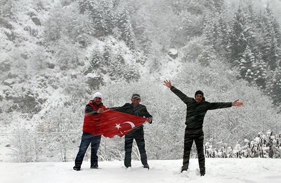 Rize'den Kar Manzaraları 2015 16