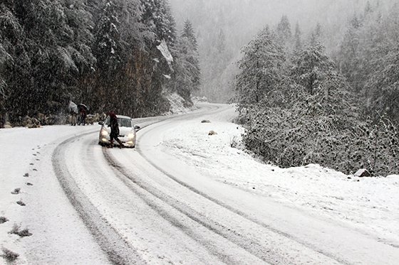 Rize'den Kar Manzaraları 2015 18
