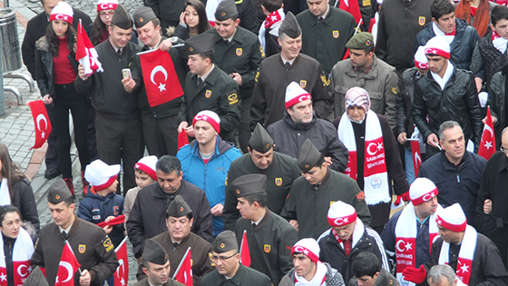 Rize Sarıkamış Şehitleri İçin Yürüdü 1