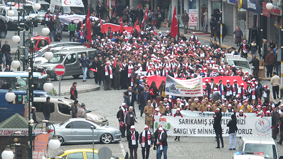 Rize Sarıkamış Şehitleri İçin Yürüdü 10