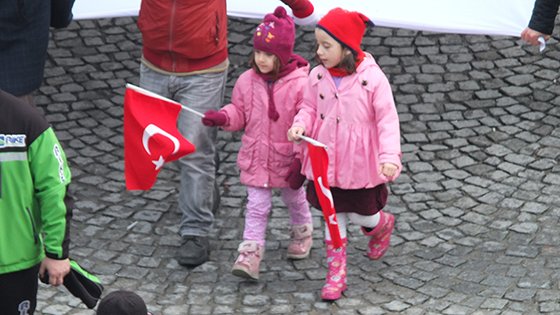 Rize Sarıkamış Şehitleri İçin Yürüdü 17