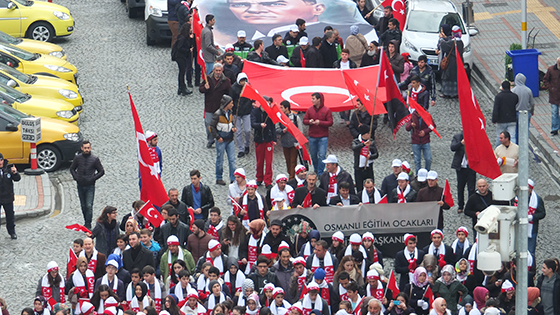 Rize Sarıkamış Şehitleri İçin Yürüdü 2