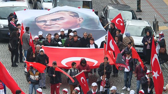 Rize Sarıkamış Şehitleri İçin Yürüdü 3