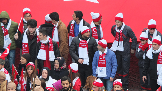 Rize Sarıkamış Şehitleri İçin Yürüdü 7