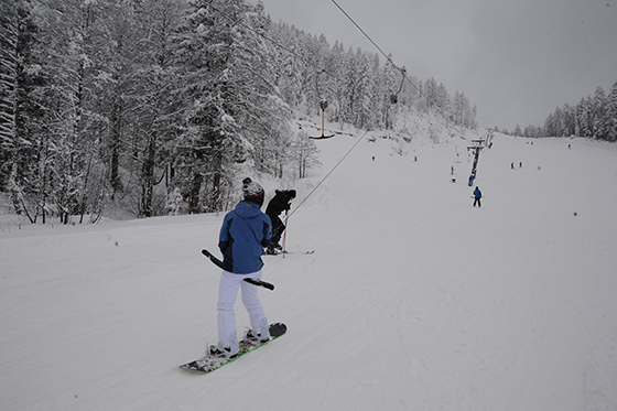 Artvin'de kayak sezonu başladı 8