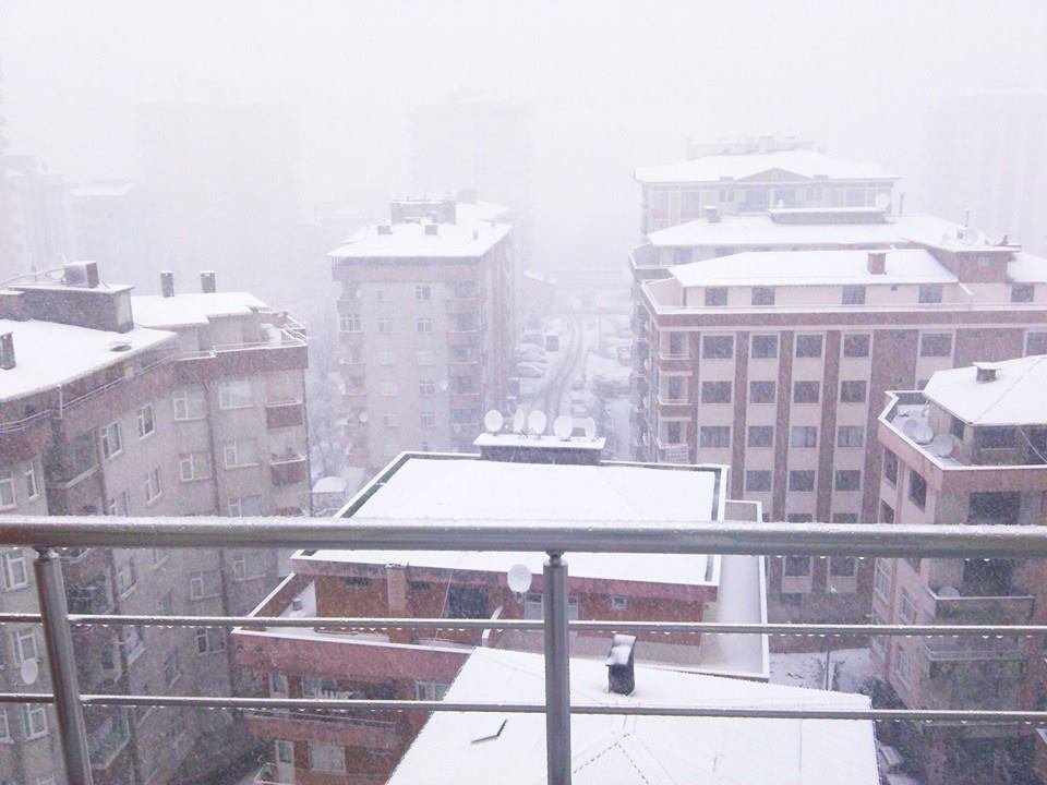 Rize'den Kar Fotoğrafları 2015 13