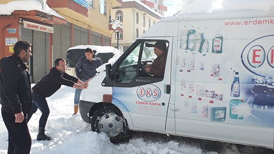 Rize Kar Fotoğrafları 09.01.2015 12