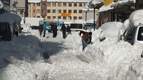 Rize Kar Fotoğrafları 09.01.2015 13