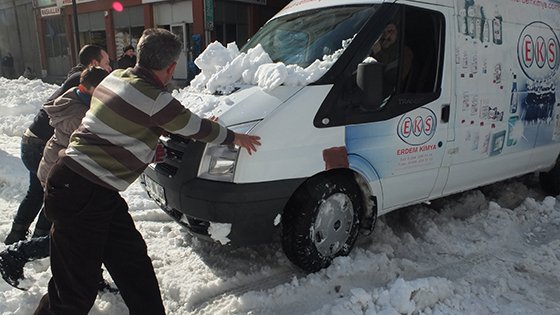 Rize Kar Fotoğrafları 09.01.2015 14