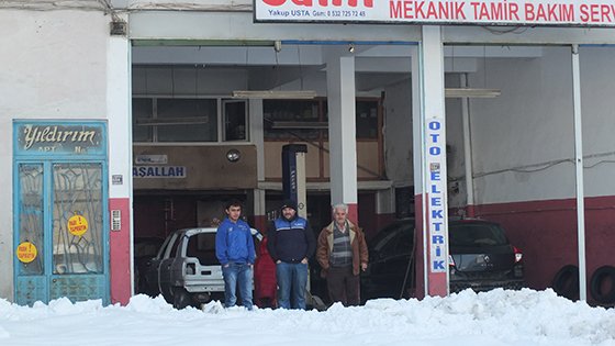 Rize Kar Fotoğrafları 09.01.2015 17