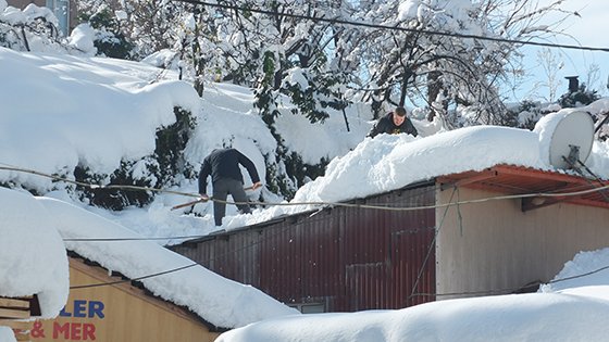 Rize Kar Fotoğrafları 09.01.2015 20