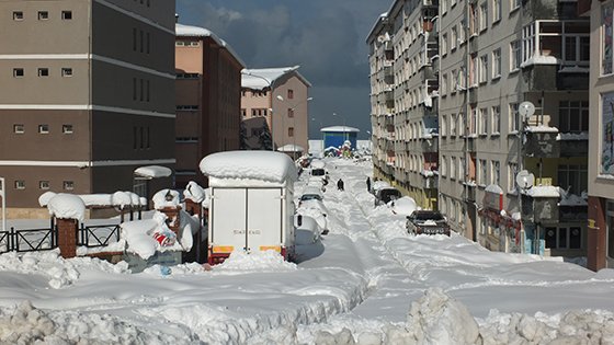 Rize Kar Fotoğrafları 09.01.2015 22