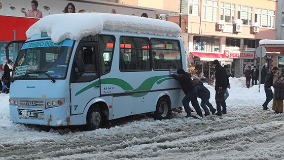 Rize Kar Fotoğrafları 09.01.2015 24