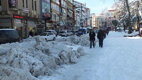 Rize Kar Fotoğrafları 09.01.2015 9