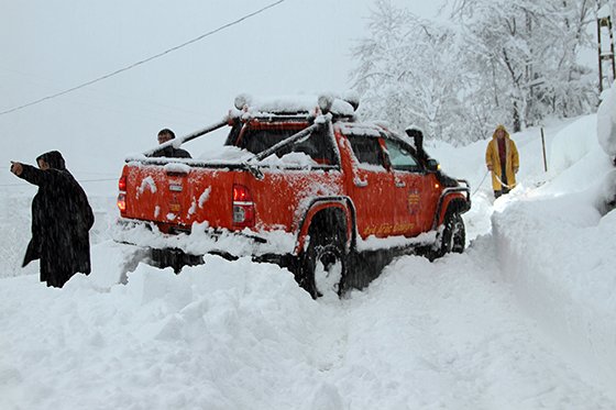 Rize'de  Kanser hastasının yardımına off-road ekibi koştu 15