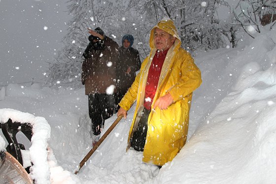 Rize'de  Kanser hastasının yardımına off-road ekibi koştu 16