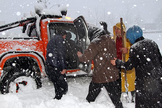 Rize'de  Kanser hastasının yardımına off-road ekibi koştu 19