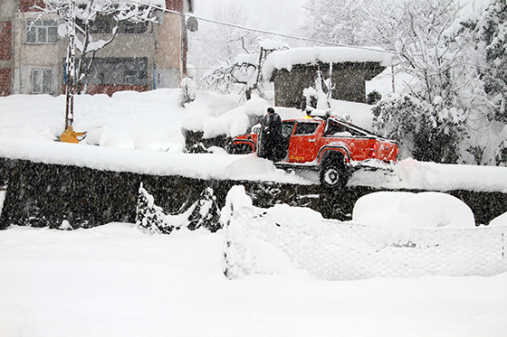 Rize'de  Kanser hastasının yardımına off-road ekibi koştu 5
