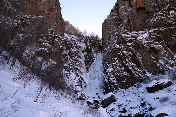 Türkiye'nin en uzun buz şelalesi keşfedildi 6