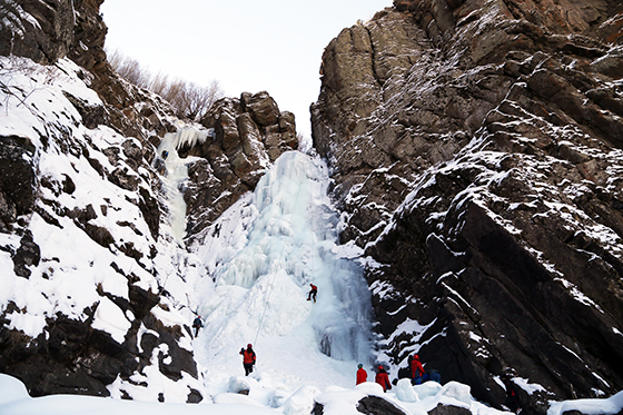 Türkiye'nin en uzun buz şelalesi keşfedildi 9