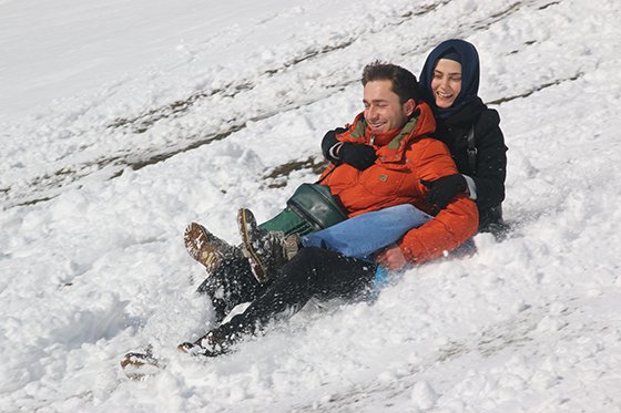 Ayder Yaylasında kayak keyfi 16