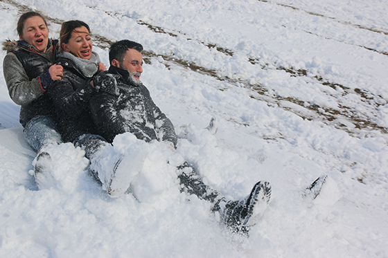 Ayder Yaylasında kayak keyfi 3