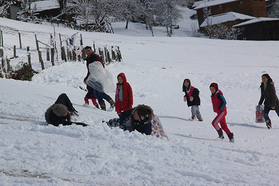 Ayder Yaylasında kayak keyfi 4