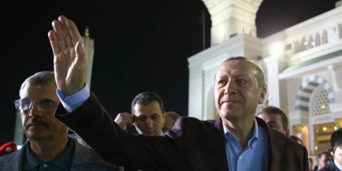 Erdoğan huzurda namaz kıldı