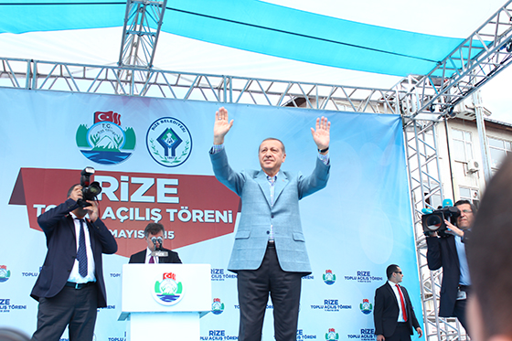 Cumhurbaşkanı Erdoğan Rize'de 4