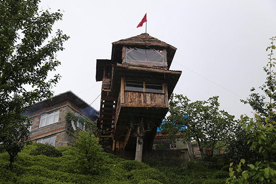 Rizeli Bunu Yaptı 'Ağaçkondu Konağı' 10