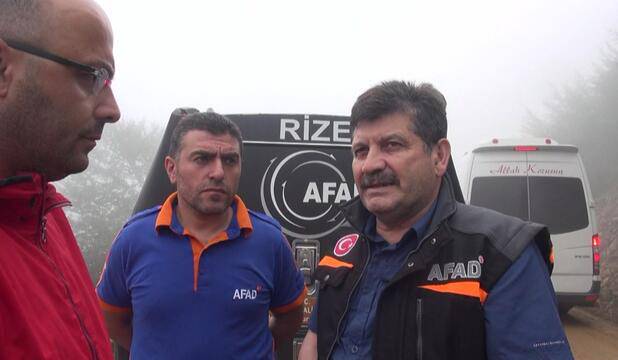 Rize'de Sel ve Heyelan Etkili Oldu 14
