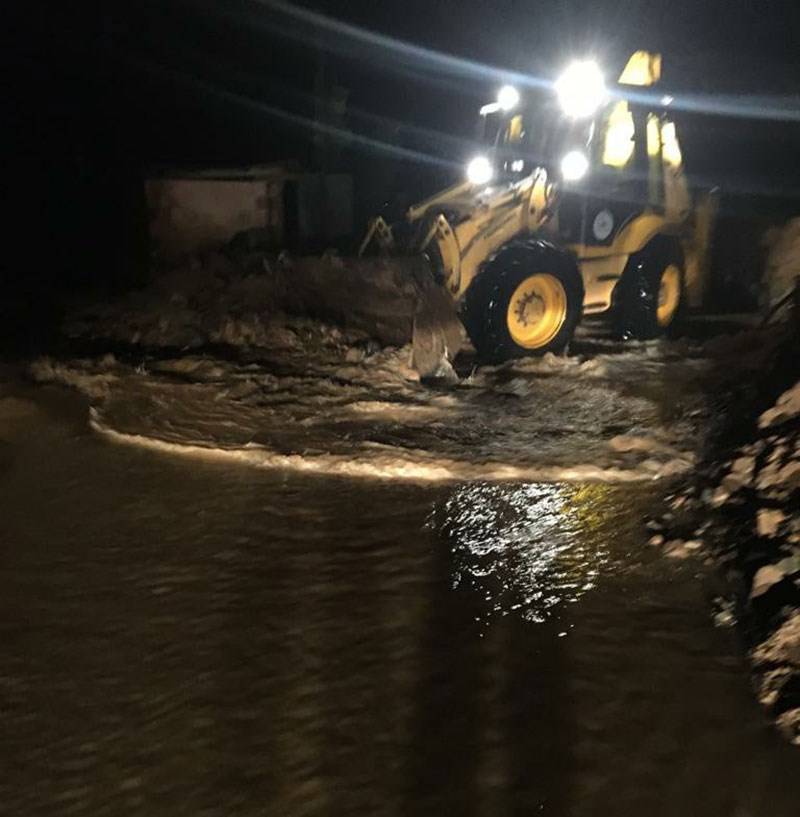 Rize'de Sel ve Heyelan Etkili Oldu 20