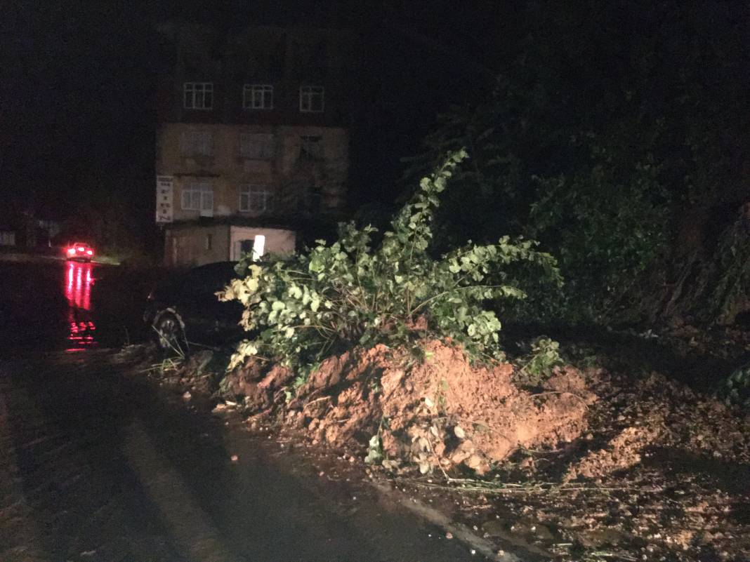 Rize'de Sel ve Heyelan Etkili Oldu 22