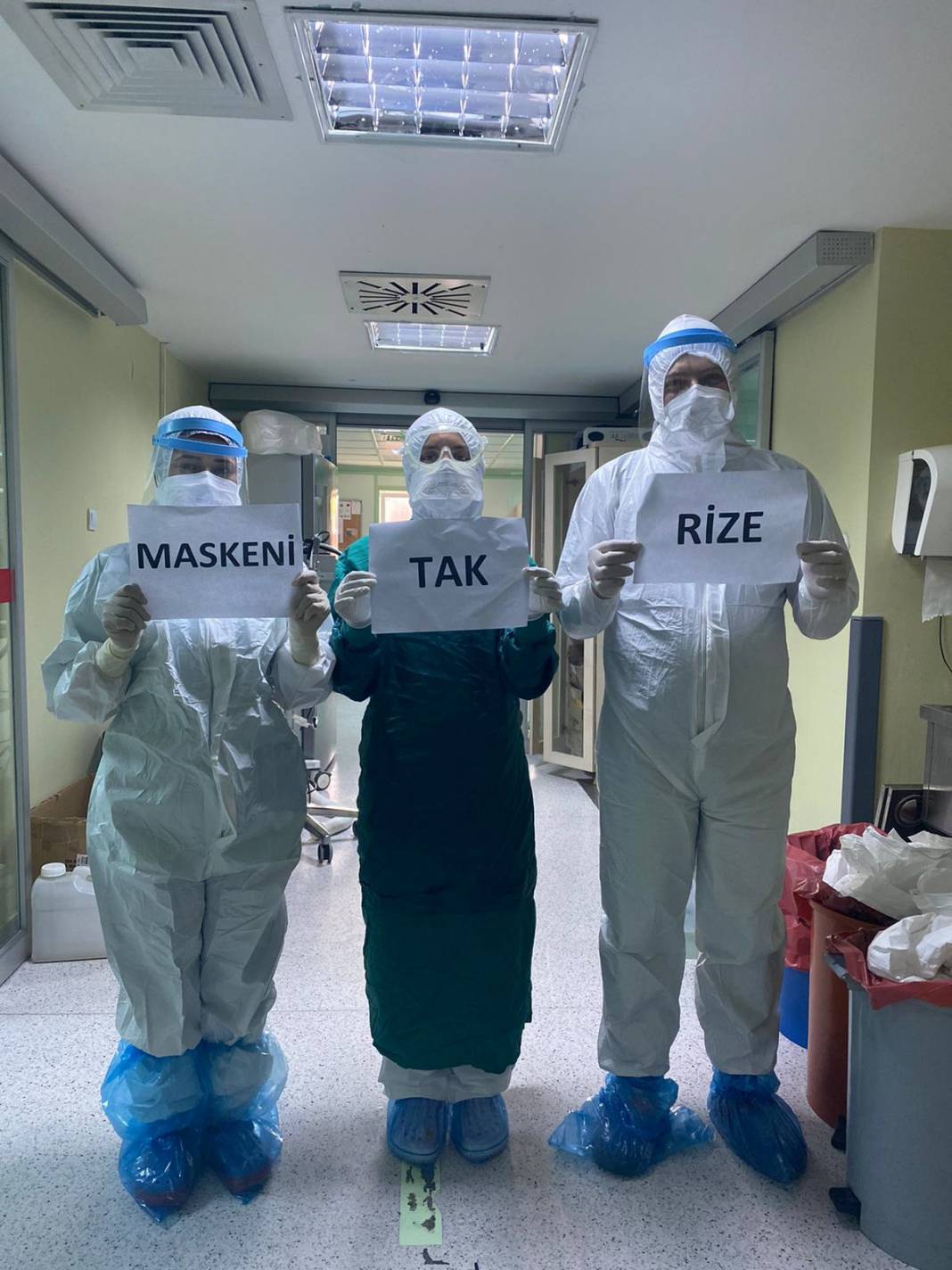 Sağlıkçılardan Rizelilere Çağrı: "Bizim için Kendini Koru Rize!" 1